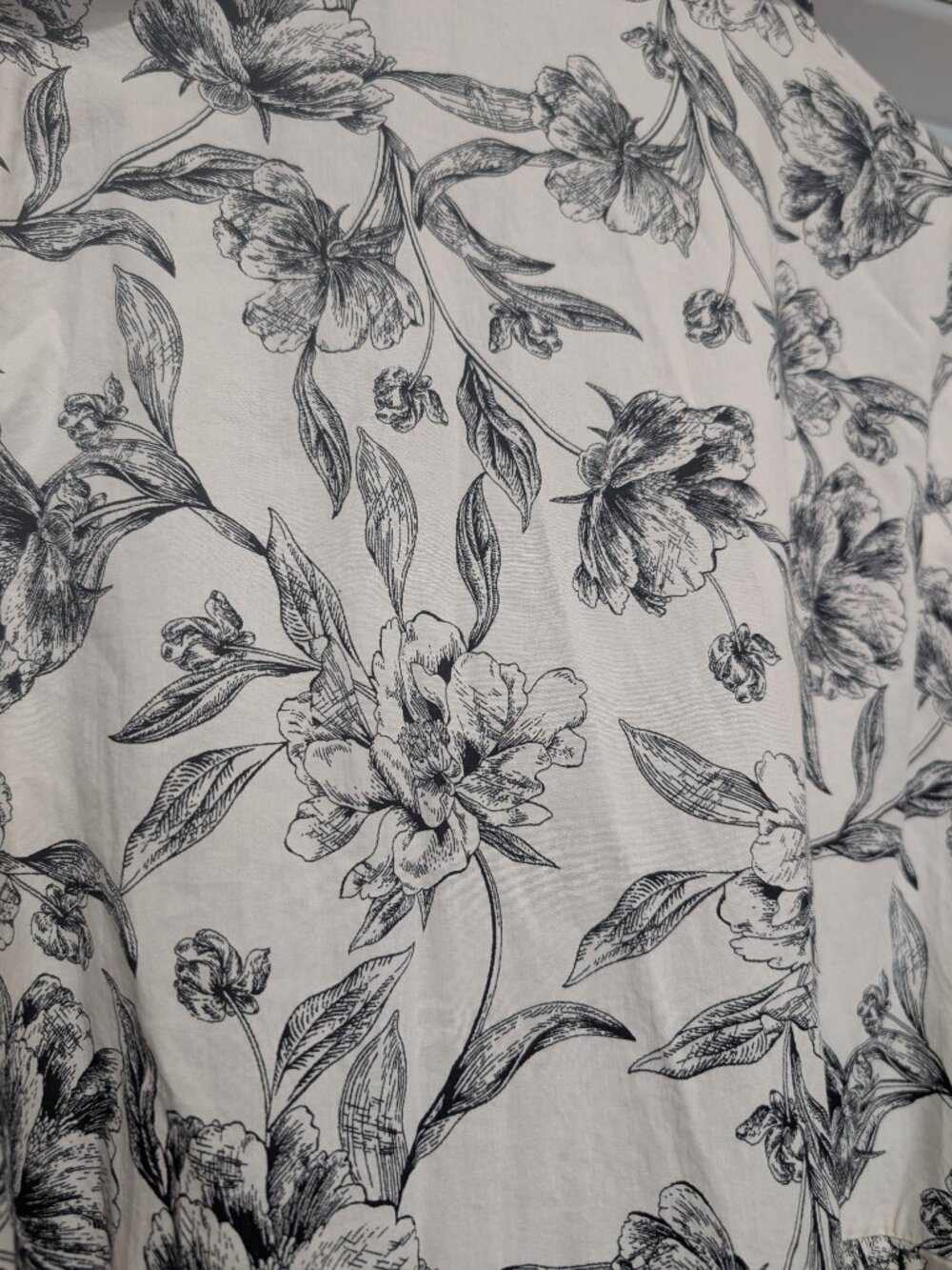 1 piece off-white floral print dress by a new day NWT size xs - Picture 5 of 5